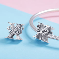 Fancy Letter X Charm - Lullaboo