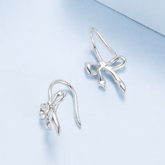 Romantic Bow Hook Earrings