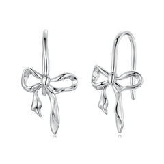 Romantic Bow Hook Earrings