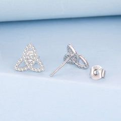 Celtic Knot Stud Earrings