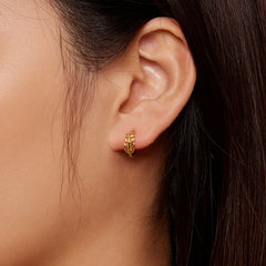 Gold Leaf Earrings