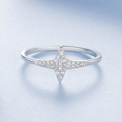 CZ Star Ring