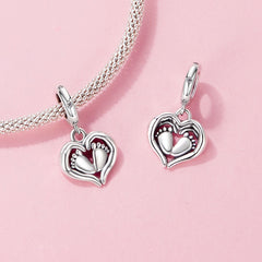 Baby Love Heart Charm