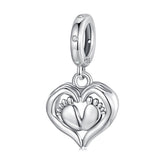 Baby Love Heart Charm
