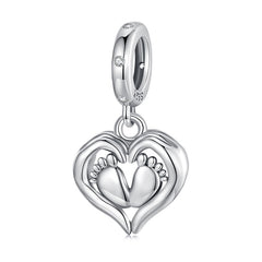 Baby Love Heart Charm