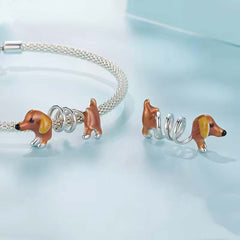 Spring Dachshund Charm