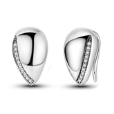 CZ Tear Drop Earrings