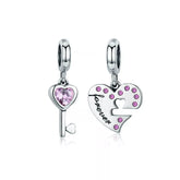 Key To My Heart Dangle Charm