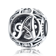 Letter A Pandora Charm NZ | Lullaboo