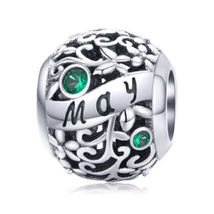 May Birthstone Charm NZ | Lullaboo