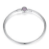 Pink Heart Bangle NZ | Lullaboo