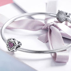 Pink Heart Charm - Lullaboo