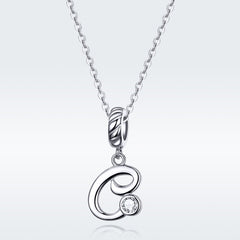 Letter C Pendant Charm - Lullaboo