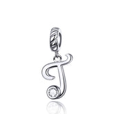 Letter T Pendant Pandora Charm NZ