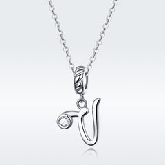 Letter V Pendant Charm - Lullaboo