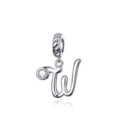 Letter W Pendant Pandora Charm NZ