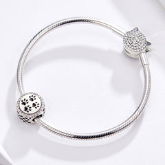 Paw Prints Charm
