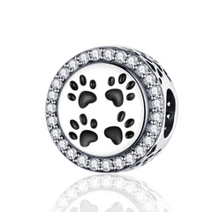 Paw Prints Charm