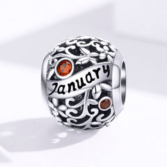 January Birthstone Charm - Lullaboo