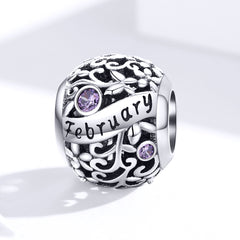 February Birthstone Charm - Lullaboo
