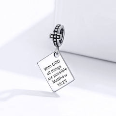 Bible Verse Charm