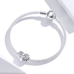 Angel & Baby Heart Charm