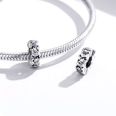 Vintage Vine Spacer Charm