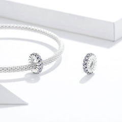 Sparkly Spacer Charm