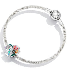 Birds & Flowers Charm