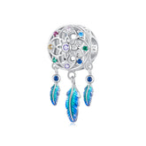 Rainbow Dreamcatcher Charm
