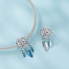 Rainbow Dreamcatcher Charm