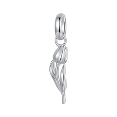 Tulip Flower Dangle Charm