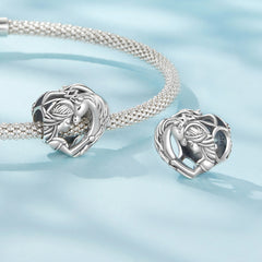 Horse Lover Heart Charm