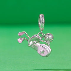 Golf Dangle Charm