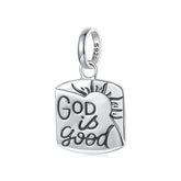 God is Good Dangle Charm