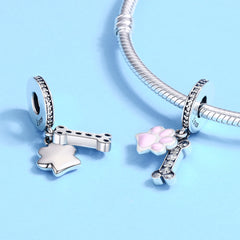 Dog Paw & Bone Charm - Lullaboo