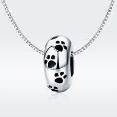 Paw Print Spacer Charm - Lullaboo