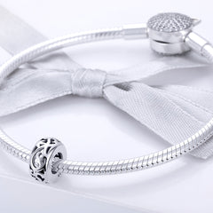 Silver Vintage Spacer Charm