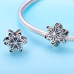 Snowflake Silver Charm