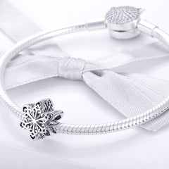 Snowflake Silver Charm