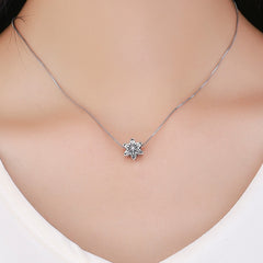 Snowflake Silver Charm