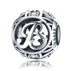 Letter B Pandora Charm NZ | Lullaboo