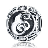 Letter E Pandora Charm NZ | Lullaboo