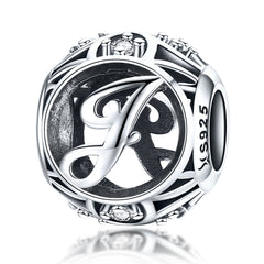 Letter J Pandora Charm NZ | Lullaboo