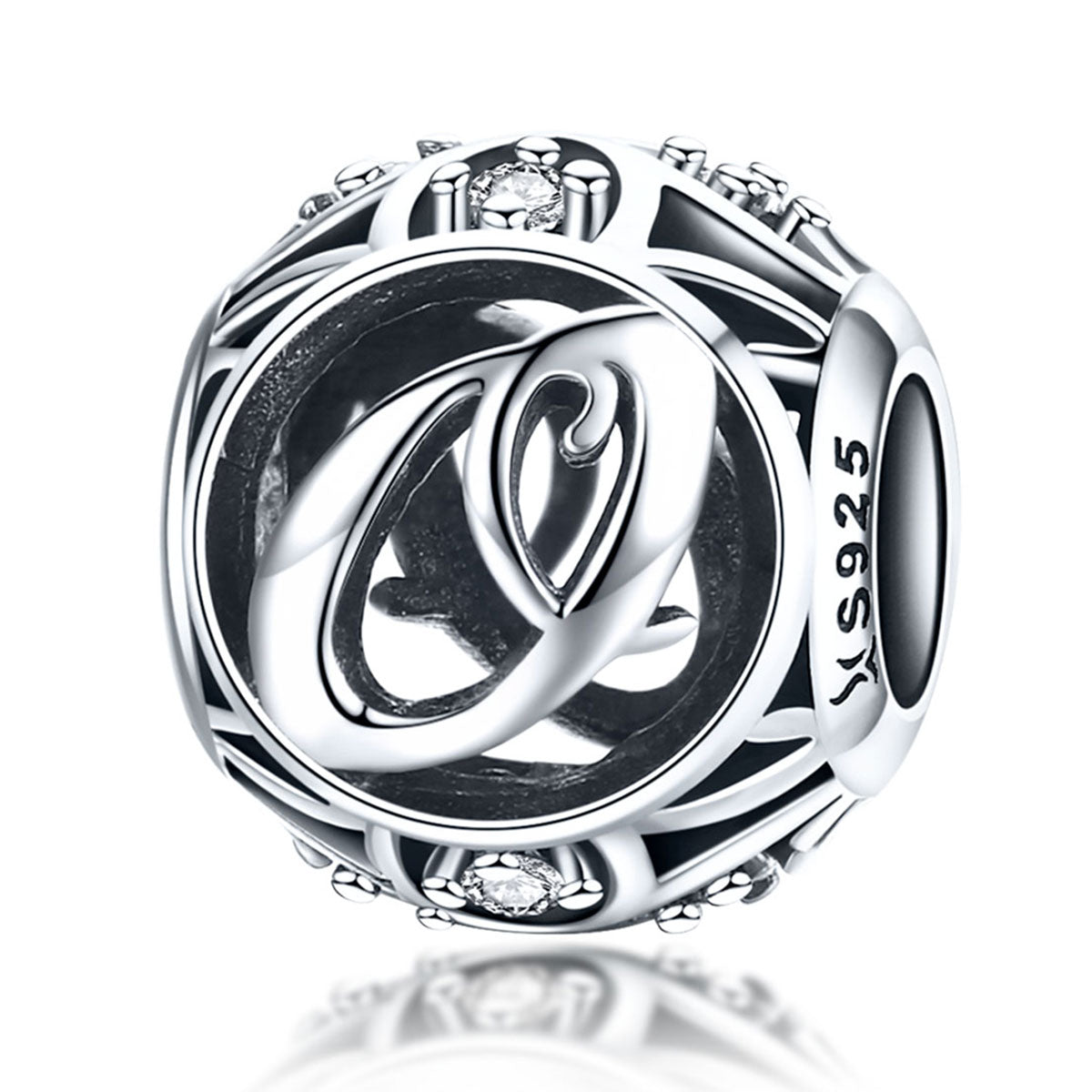 Letter O Pandora Charm NZ | Lullaboo