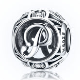 Letter P Pandora Charm NZ | Lullaboo