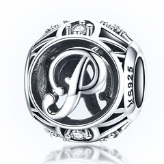 Letter P Pandora Charm NZ | Lullaboo