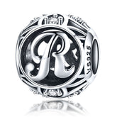 Letter R Pandora Charm NZ | Lullaboo