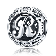 Letter R Pandora Charm NZ | Lullaboo