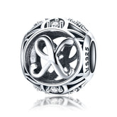 Letter X Pandora Charm NZ | Lullaboo